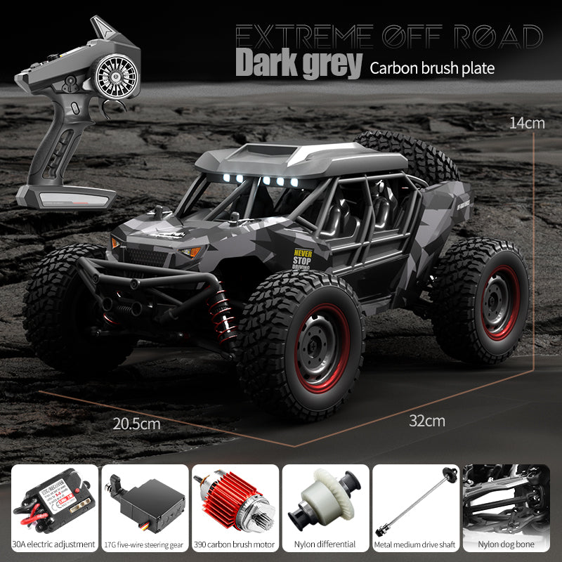Adventurer: Extreme Off-Road RC Car: 38 KM/H Speed, Durability, and Optional Add-On Battery Adventurer: Extreme Off-Road RC Car: 38 KM/H Speed, Durability, and Optional Add-On Battery